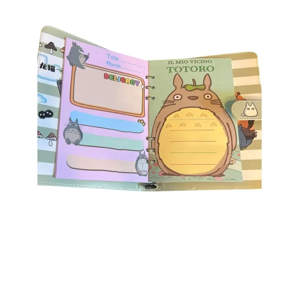 4 Anime planners budget diaries hello kitty Sanrio powerpuff girls Totoro skulls